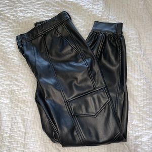 Zara leather pants